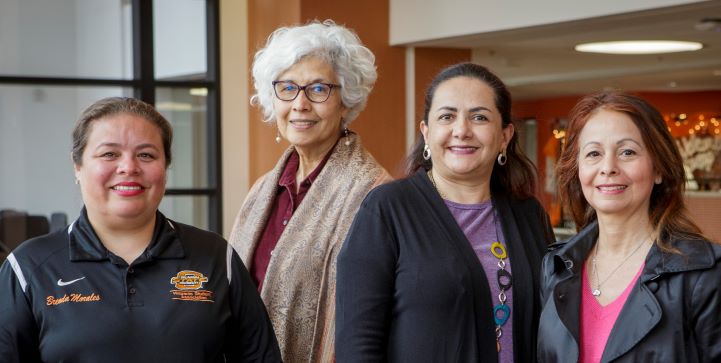 student in traditional dancewear in pageant